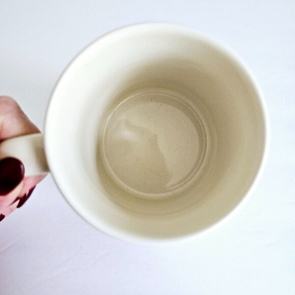 Footprints In The Sand Carlton‎ Cards Stoneware Mug Faith Christian~F186.1 - Picture 4 of 7